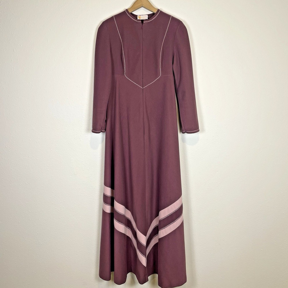 Vintage Vassarette Juniors‎ Bathrobe and Night Gown Set Size 7 Junior Milkmaid